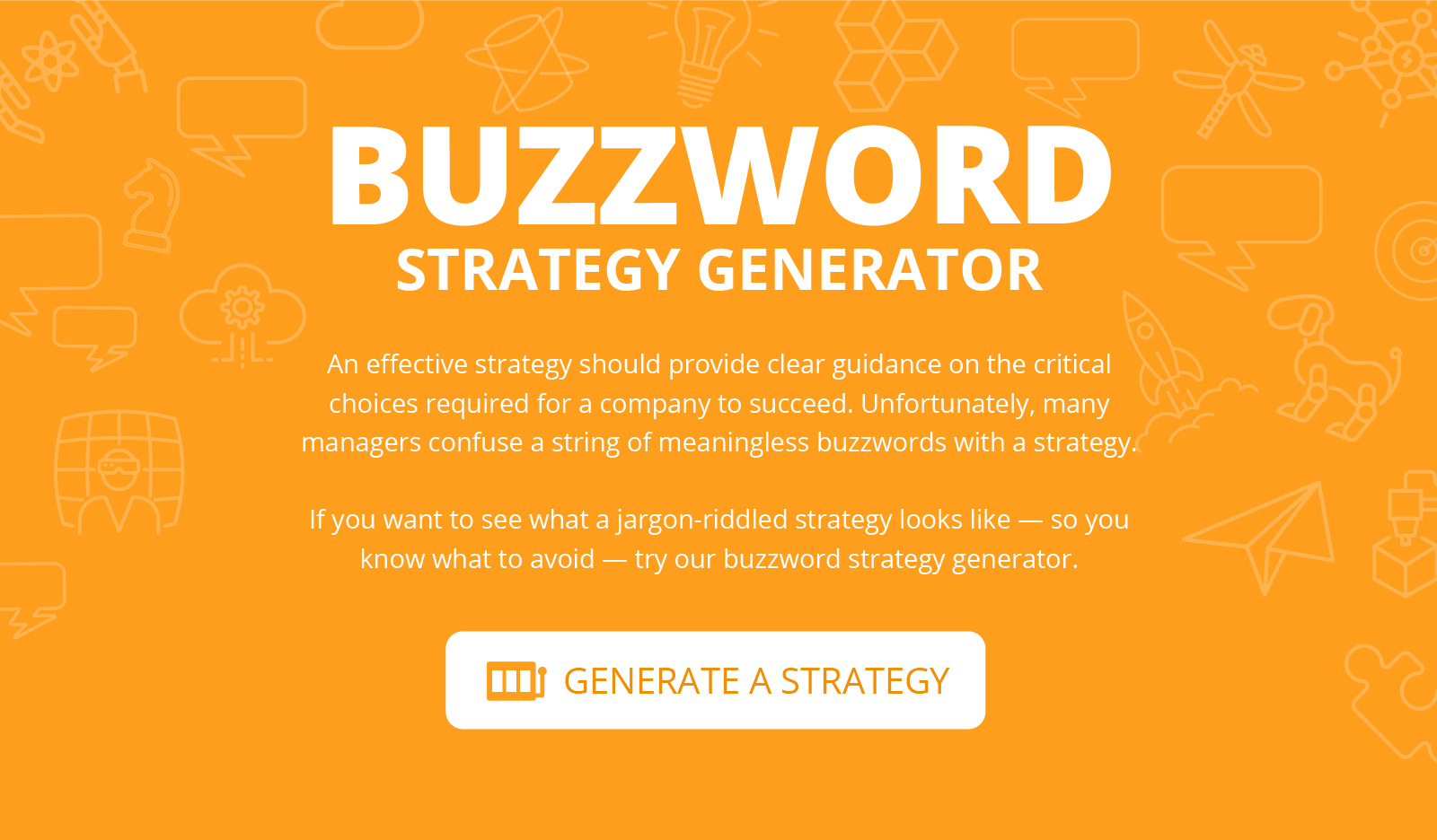 CLICK TO GENERATE YOUR STRATEGY