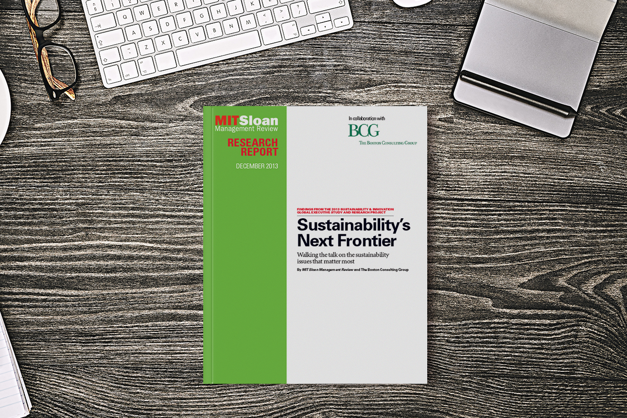 Sustainability’s Next Frontier